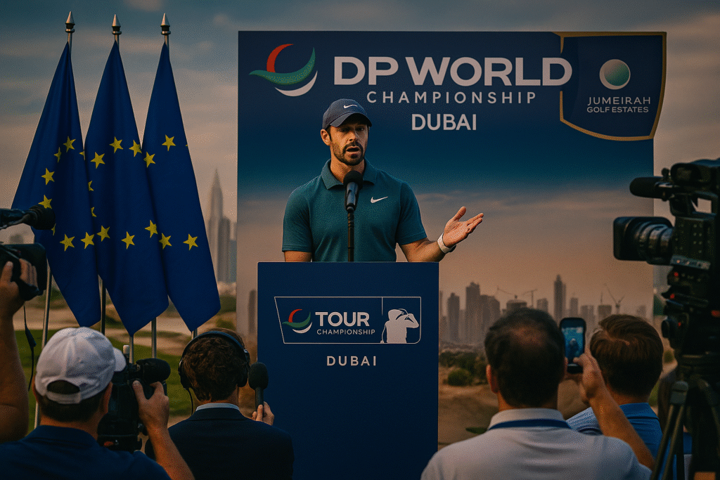 DP World Tour support 
