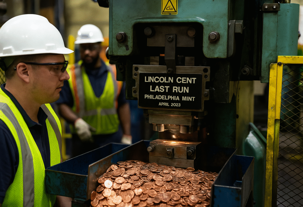 US ends penny production
